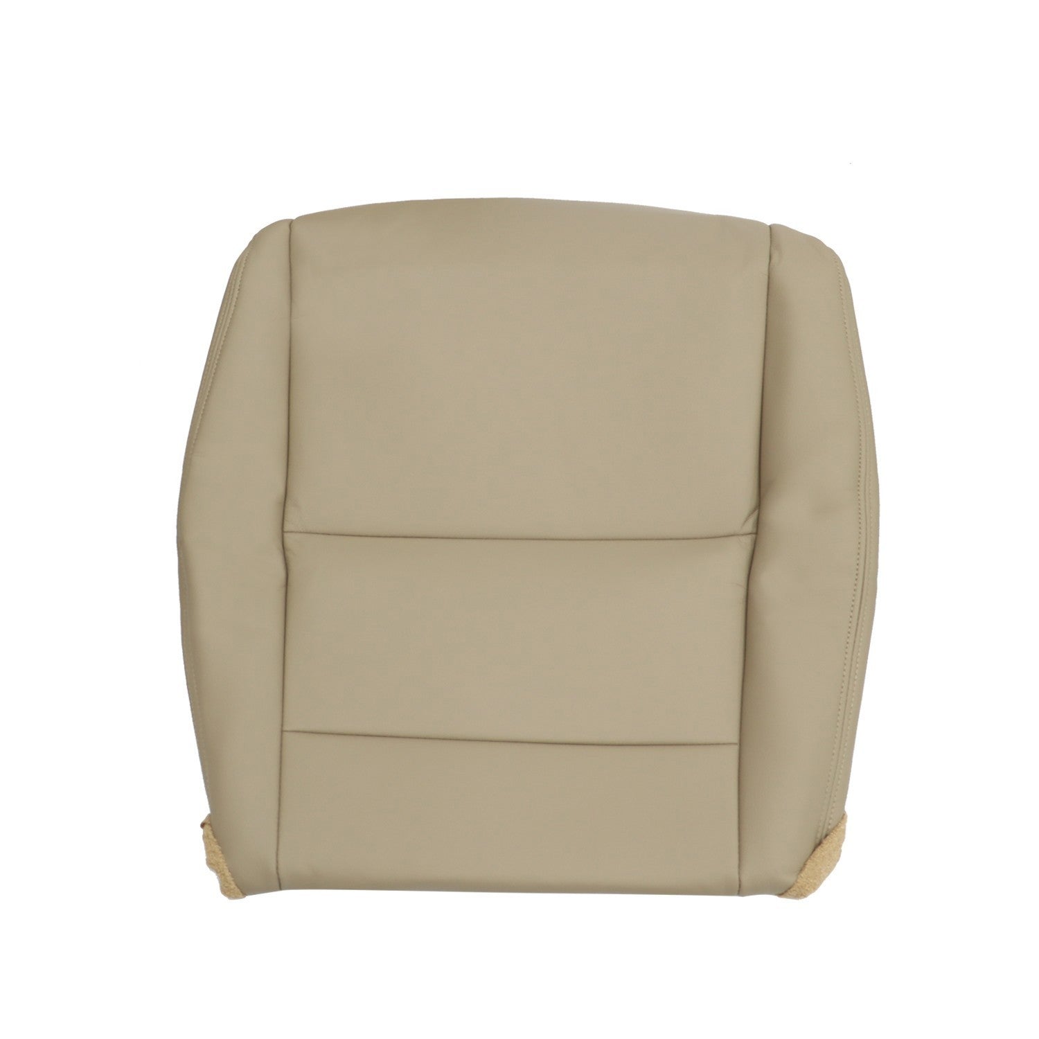 2008-2012 Honda Accord Tan Leather Seat Covers Driver & Passenger Bottom Set