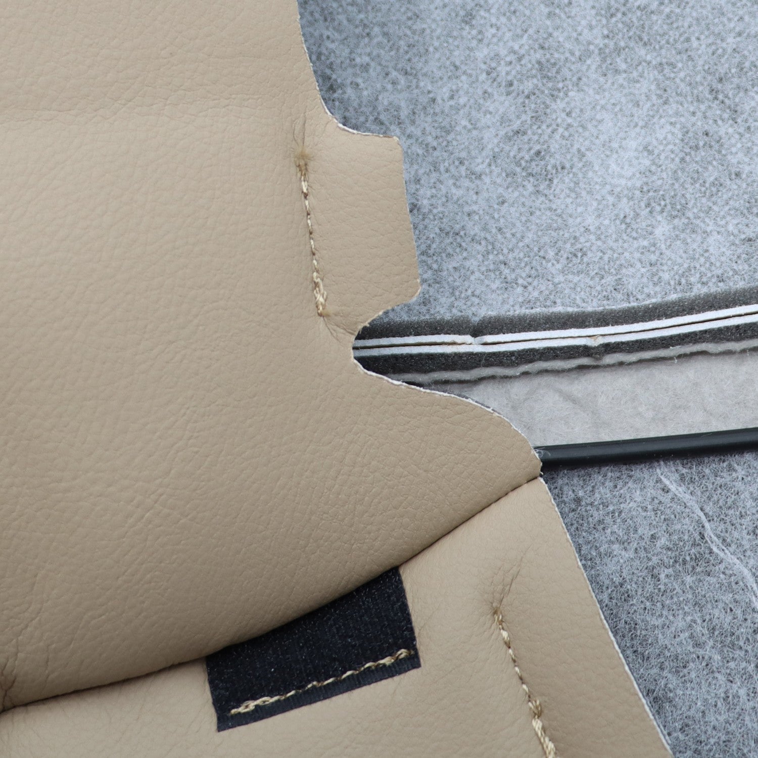 2008-2012 Honda Accord Tan Leather Seat Covers Driver & Passenger Bottom Set
