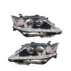 2013-2015 Lexus RX350 RX450H Black HID Headlights LED DRL Right & Left Side