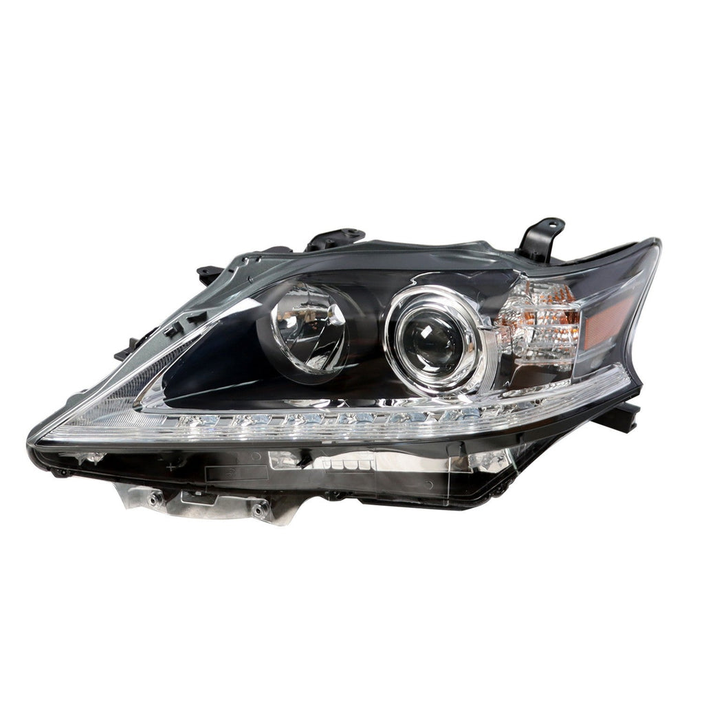 2013-2015 Lexus RX350 RX450H Black HID Headlights LED DRL Right & Left Side