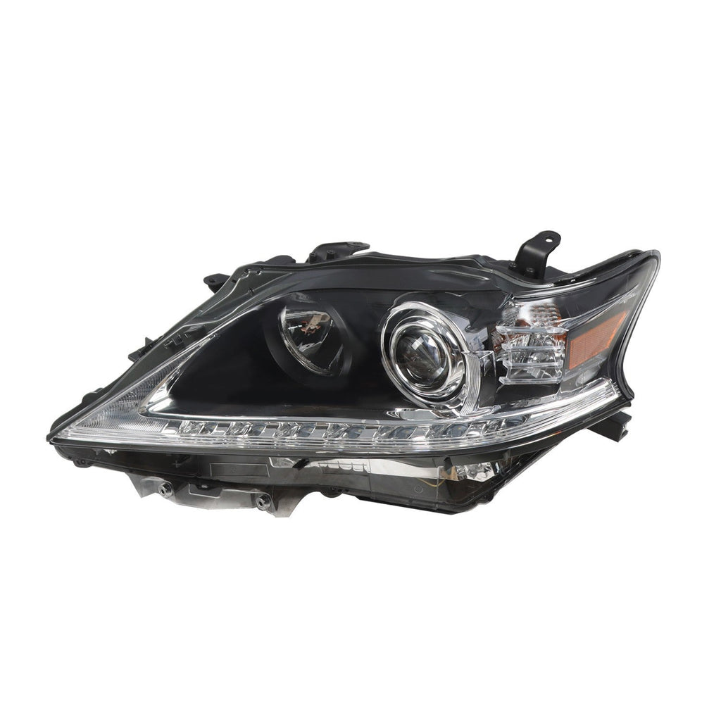 2013-2015 Lexus RX350 RX450H Black HID Headlights LED DRL Right & Left Side