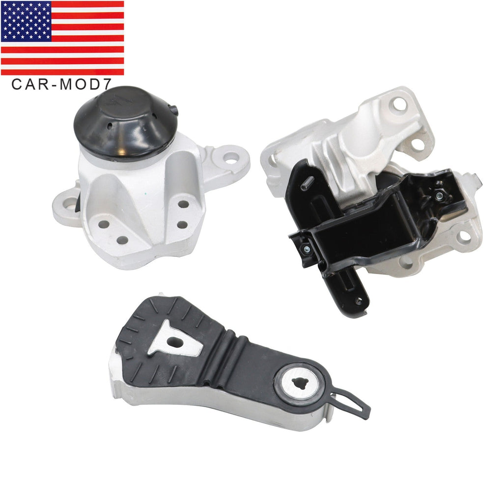 2016-2019 Ford Explorer 3.5L Engine & Transmission Mount Set 3pcs