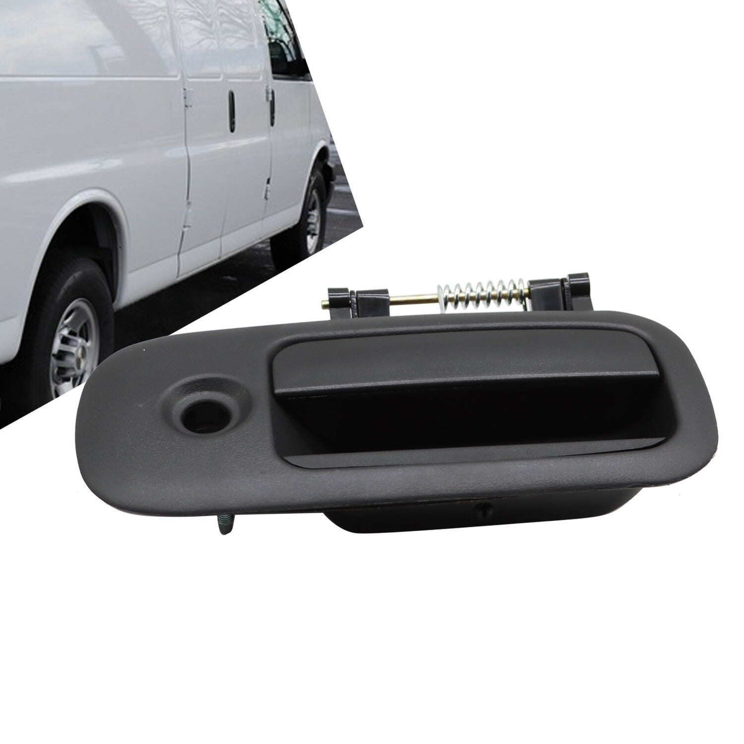 2010-2020 Express Savana Van Rear Right Sliding Door Handle Passenger Side