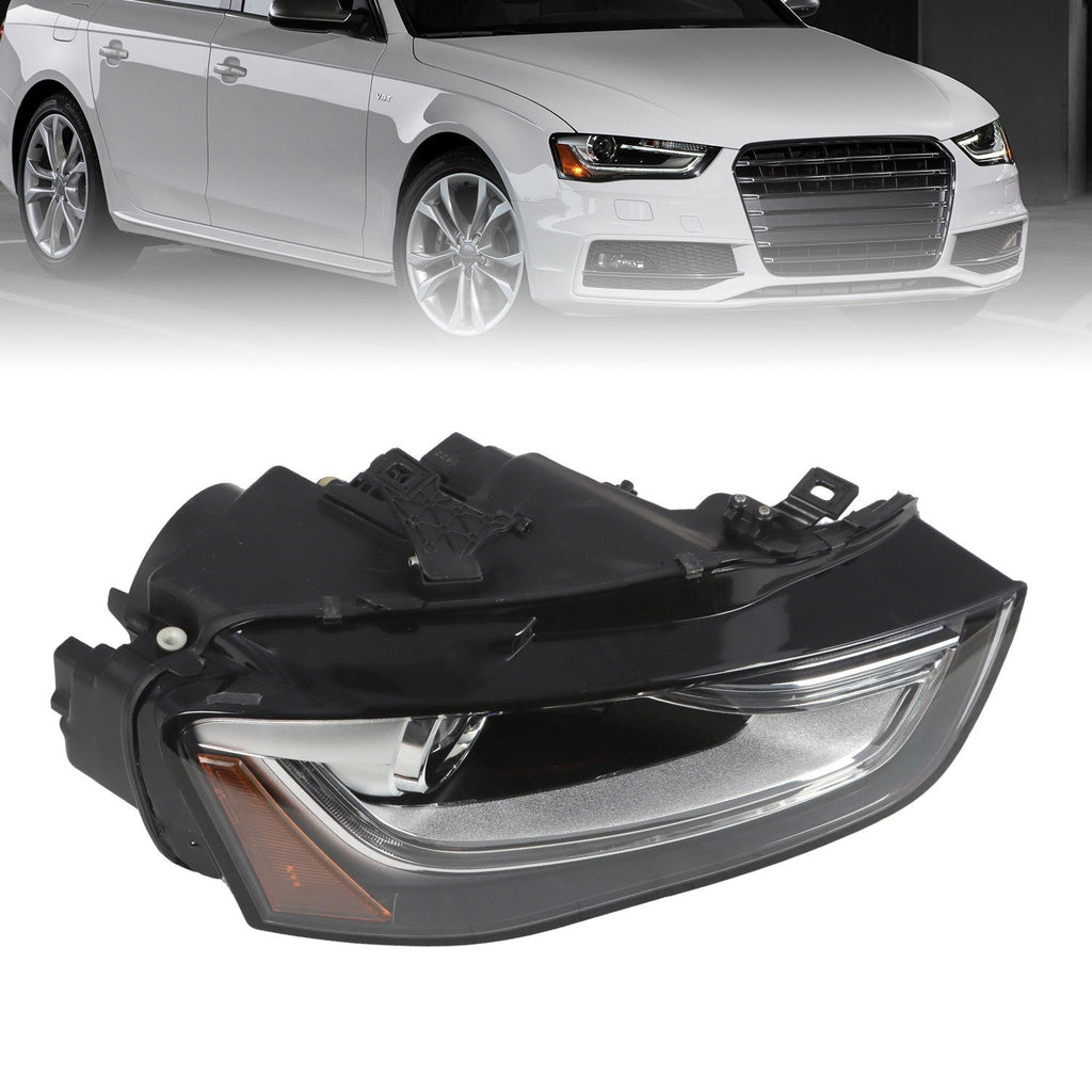 2013-2016 Audi A4 Passenger HID Xenon Projector Headlight Non-AFS Side