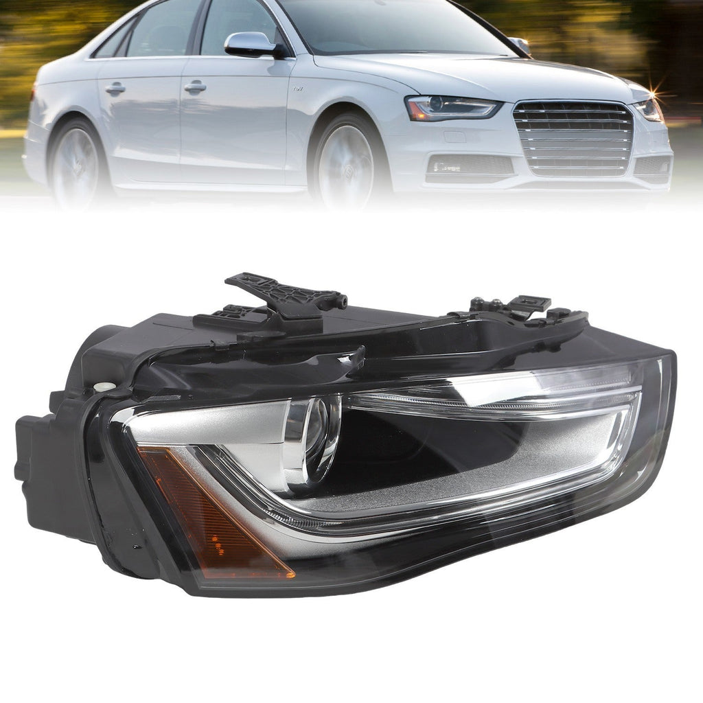 2013-2016 Audi A4 Passenger HID Xenon Projector Headlight Non-AFS Side