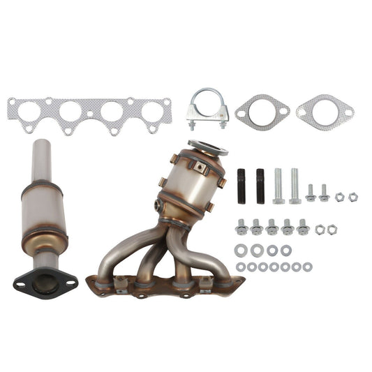 2012-2019 Kia Soul 1.6L Front & Rear Manifold Catalytic Converters Set