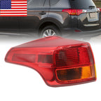 2013-2015 Toyota RAV4 Left Tail Light Assembly Driver Side Outer Lamp