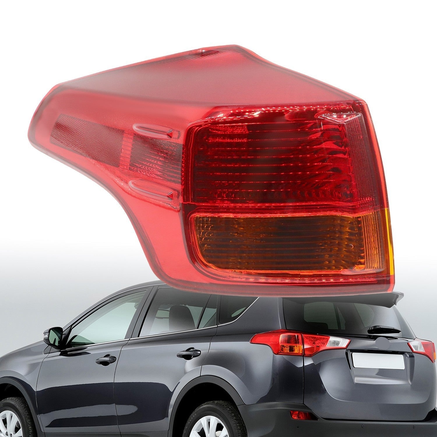 2013-2015 Toyota RAV4 Left Tail Light Assembly Driver Side Outer Lamp