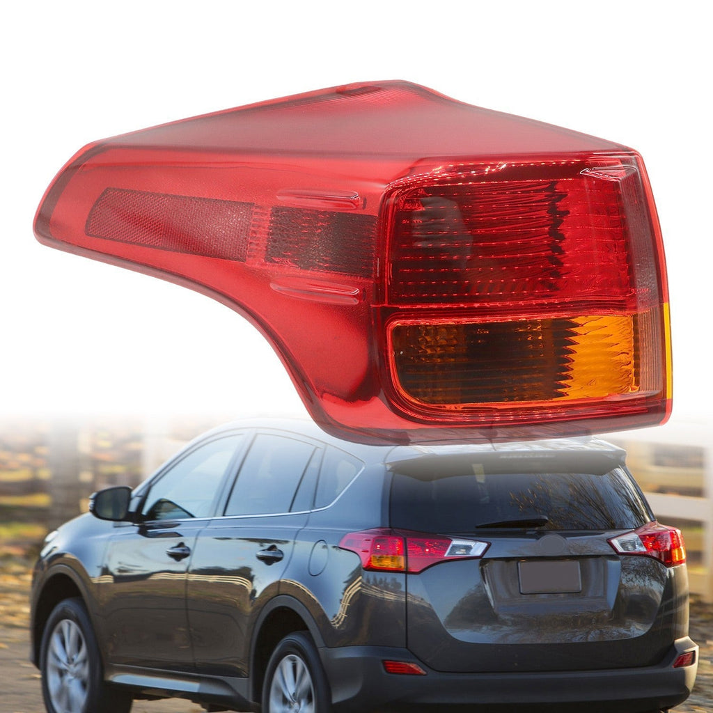 2013-2015 Toyota RAV4 Left Tail Light Assembly Driver Side Outer Lamp