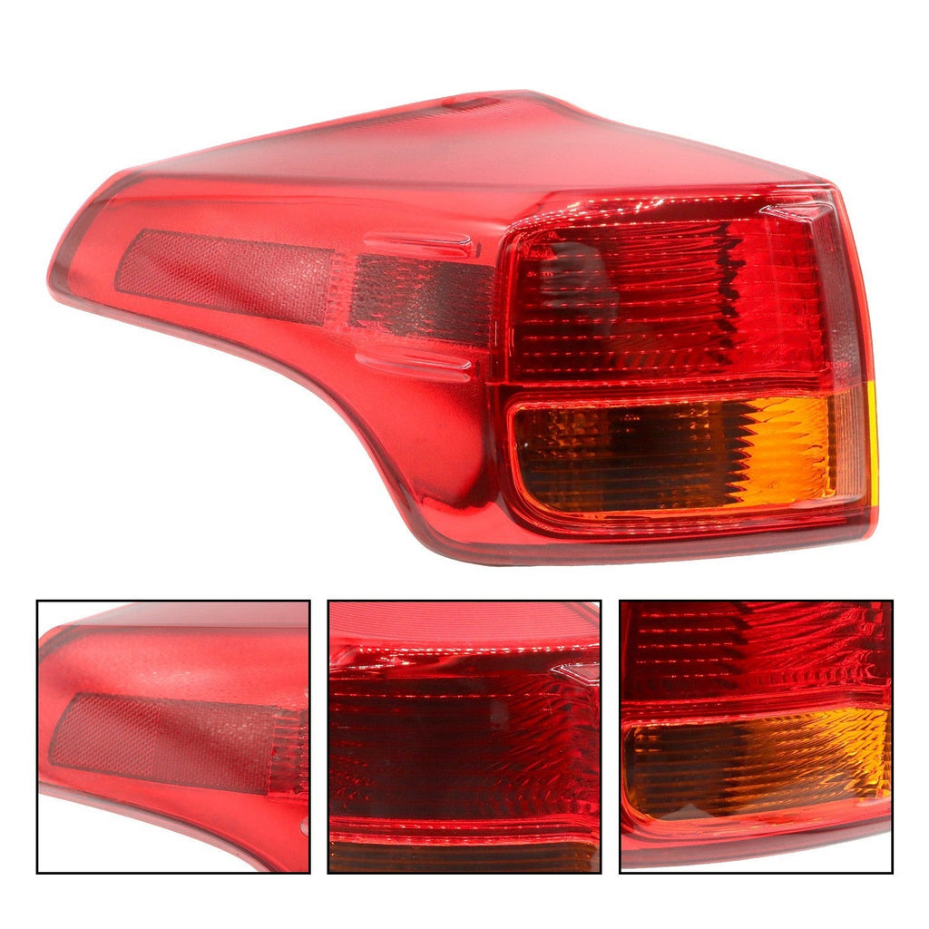2013-2015 Toyota RAV4 Left Tail Light Assembly Driver Side Outer Lamp