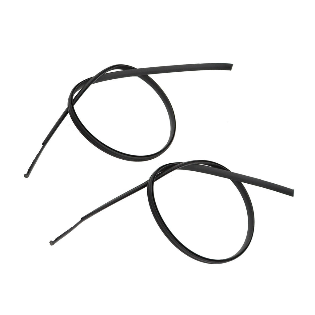 2009-2013 Toyota Corolla Roof Drip Molding Trim Left & Right Black 2PCS