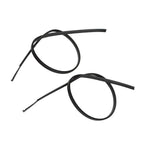 2009-2013 Toyota Corolla Roof Drip Molding Trim Left & Right Black 2PCS