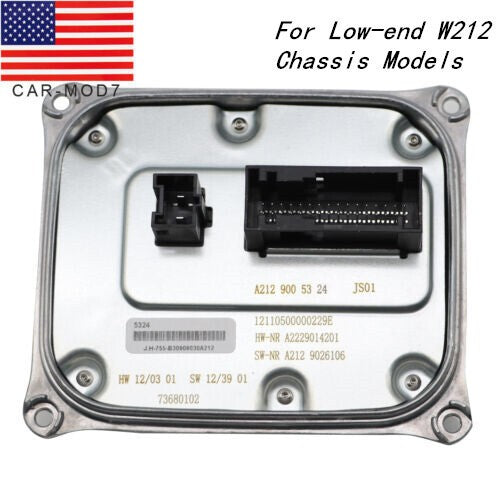 2014-2016 Mercedes-Benz W212 E-Class LED Headlight Ballast Control Unit New