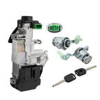2003-2005 Honda Civic Ignition Switch Door Lock Cylinder with Keys Complete Set