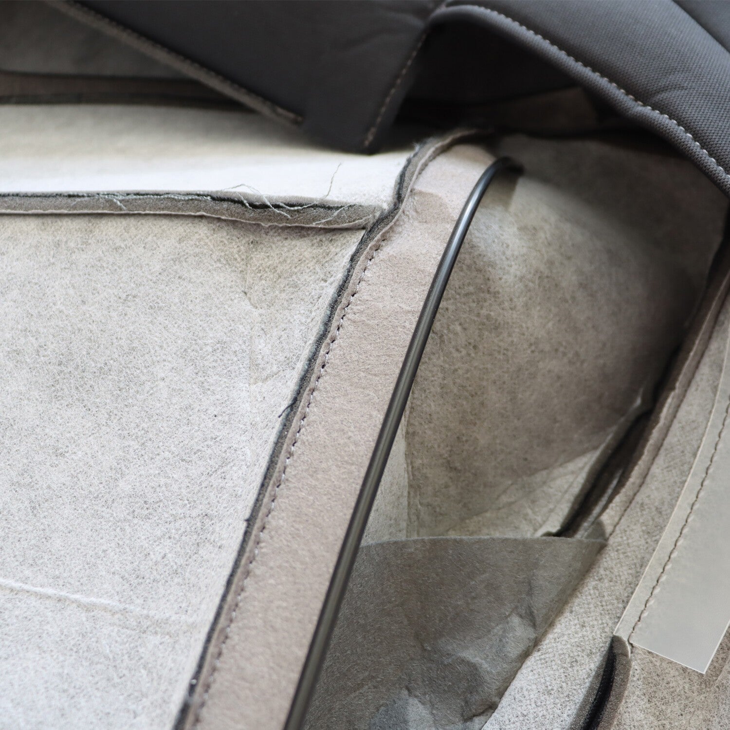 2004-2008 Ford F150 XL Dark Gray Cloth Driver & Passenger Seat Covers Bottom