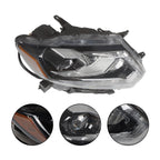 2014-2016 Nissan Rogue LED Headlight Chrome Passenger Right Side RH