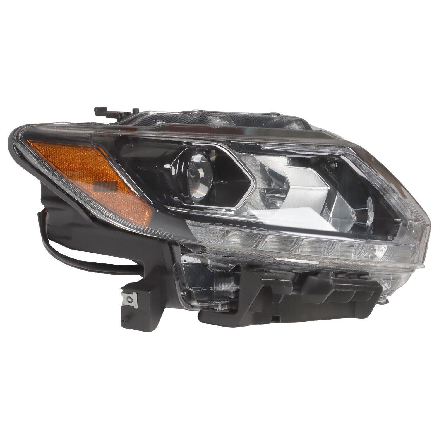 2014-2016 Nissan Rogue LED Headlight Chrome Passenger Right Side RH