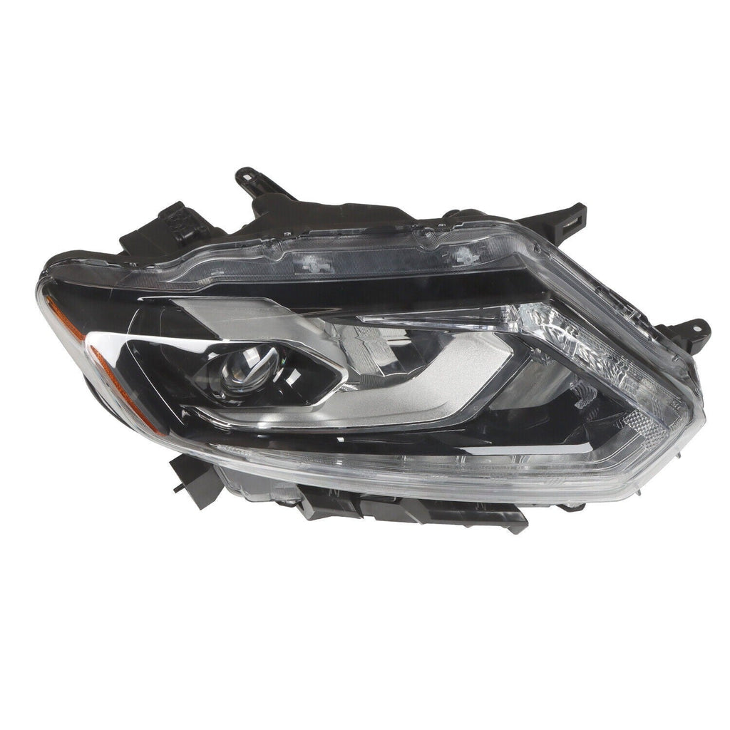 2014-2016 Nissan Rogue LED Headlight Chrome Passenger Right Side RH