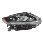 2014-2016 Nissan Rogue LED Headlight Chrome Passenger Right Side RH