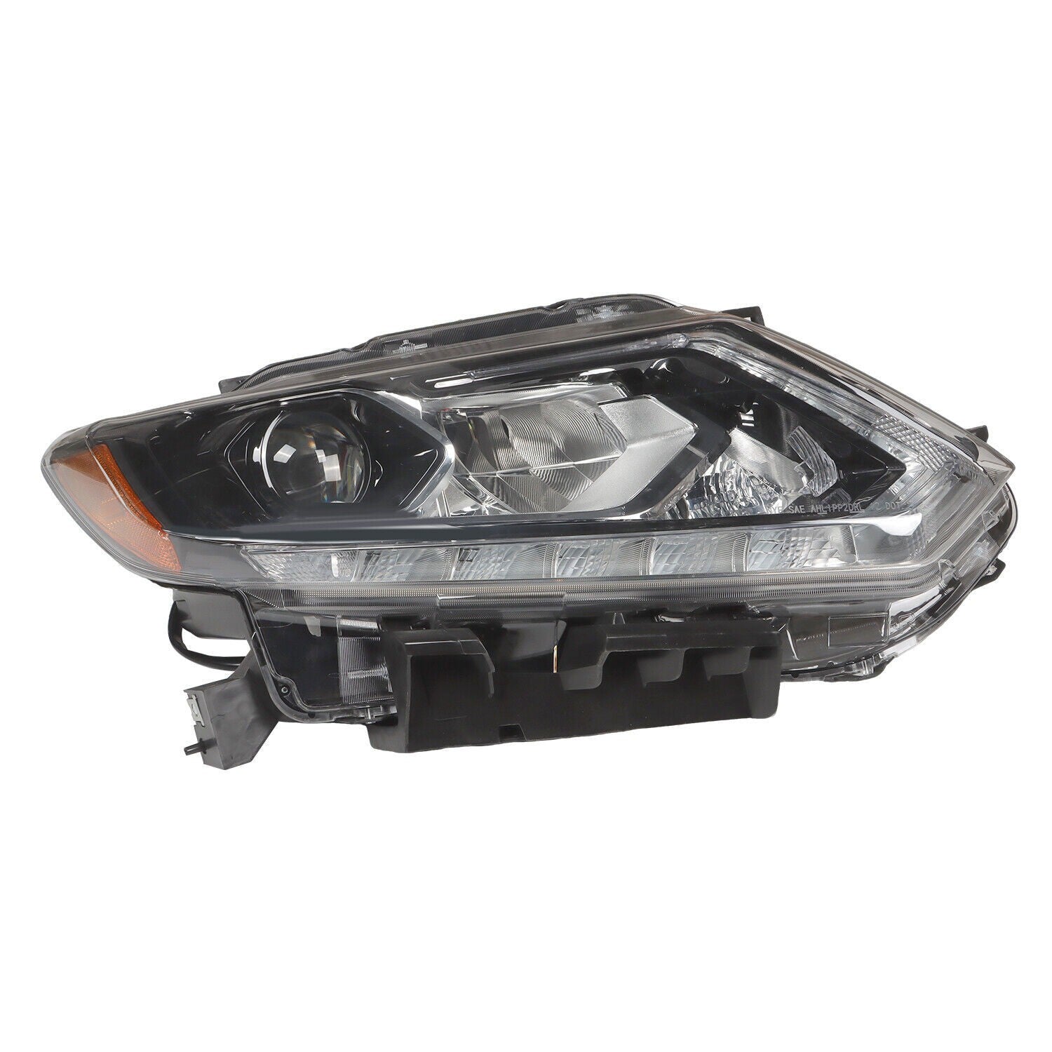 2014-2016 Nissan Rogue LED Headlight Chrome Passenger Right Side RH