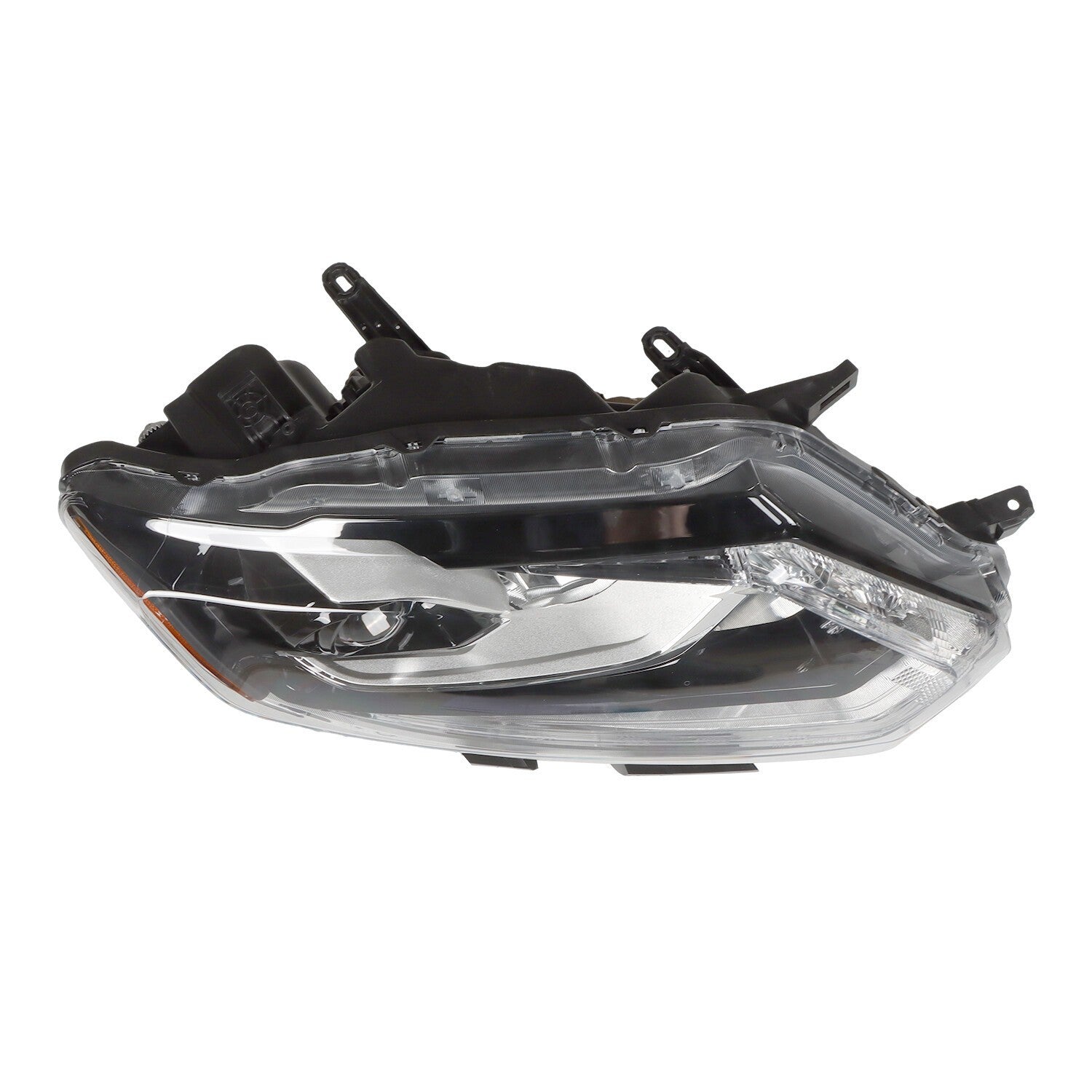 2014-2016 Nissan Rogue LED Headlight Chrome Passenger Right Side RH