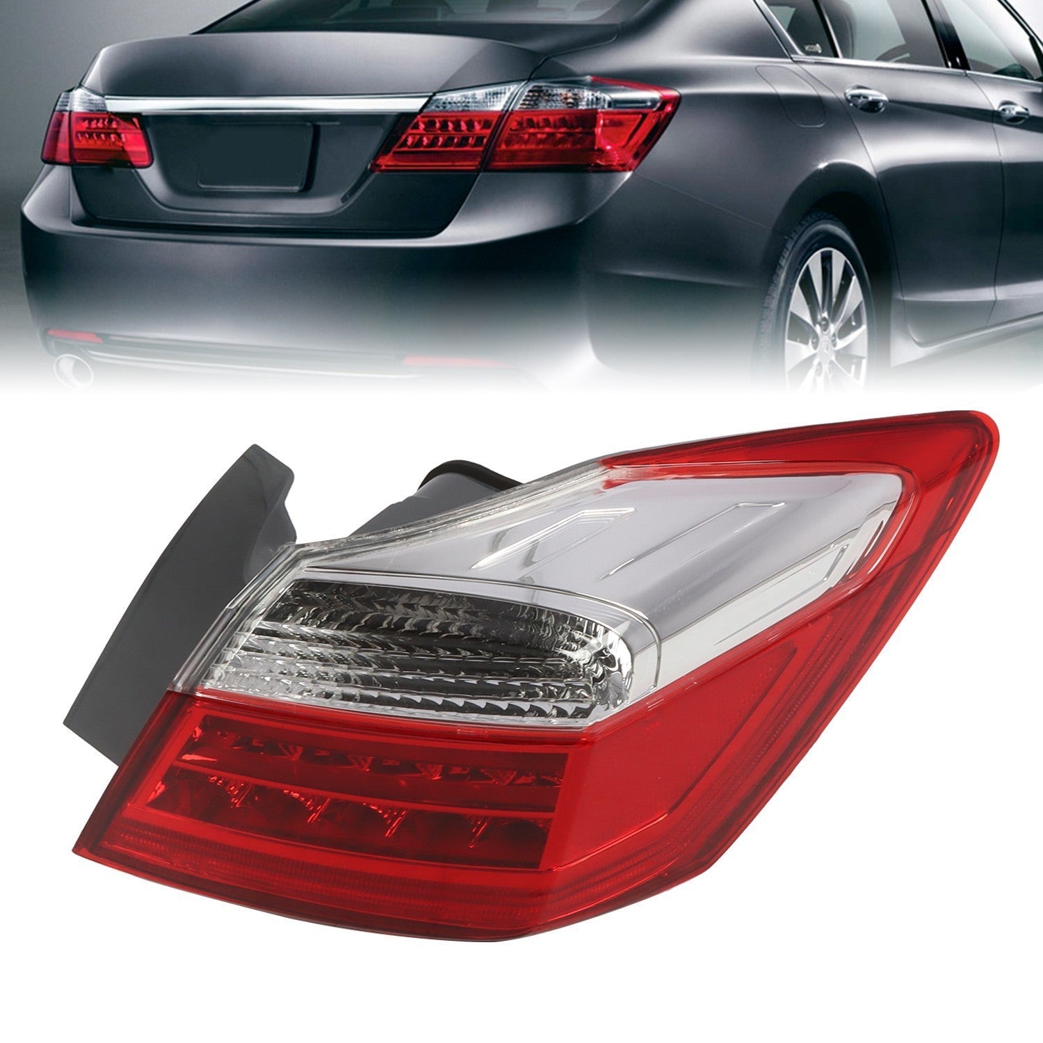 2013-15 Honda Accord EX-L Touring Right LED Tail Light 33500T2AA12