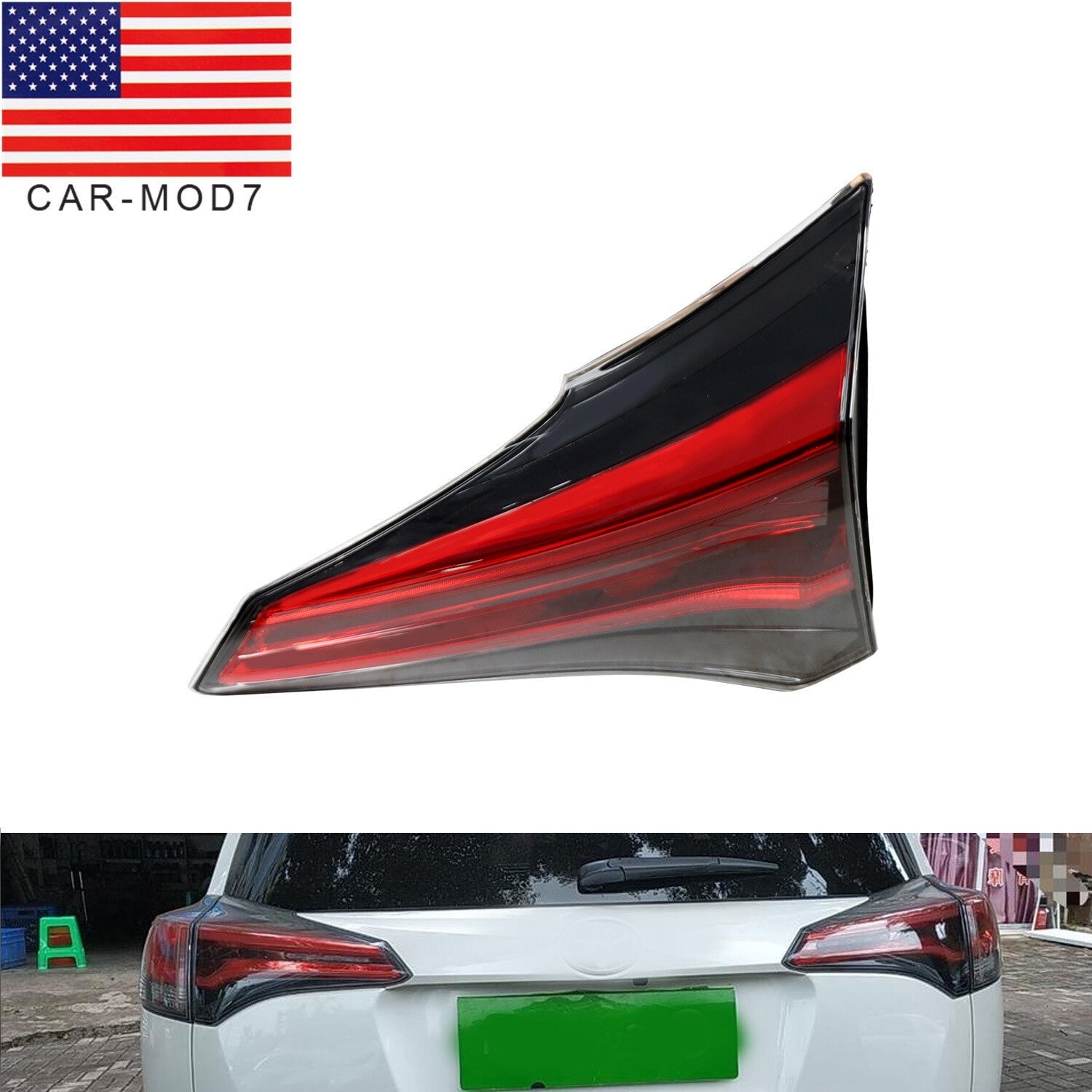 2016-18 Toyota RAV4 Right Inner Tail Light Halogen Rear Lamp Passenger Side