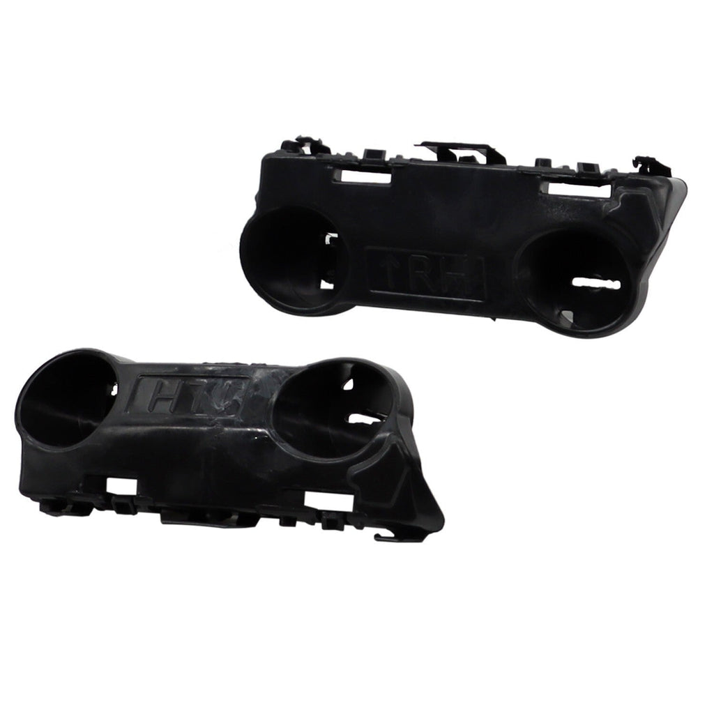 2014-2021 Infiniti Q50 Front Left & Right Bumper Cover Brackets Pair