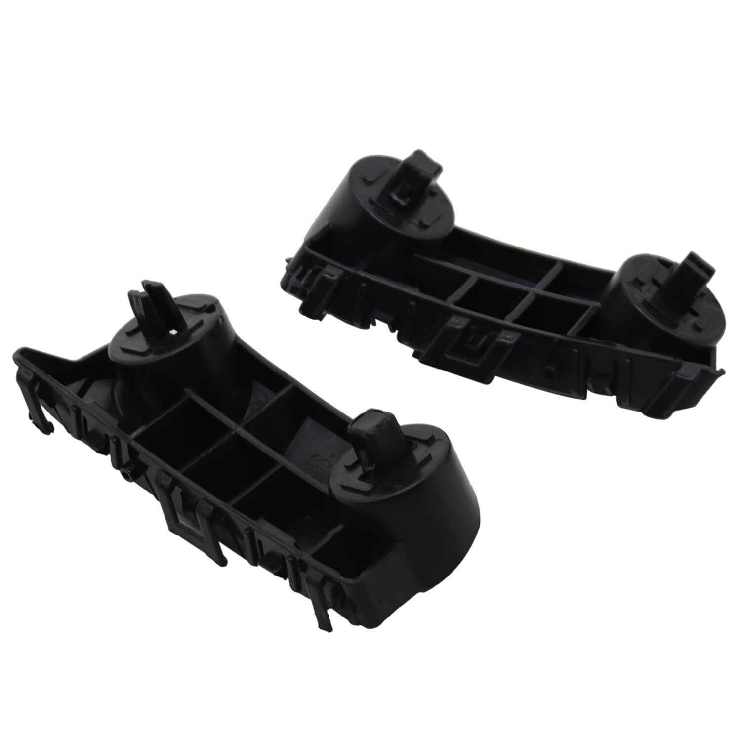 2014-2021 Infiniti Q50 Front Left & Right Bumper Cover Brackets Pair