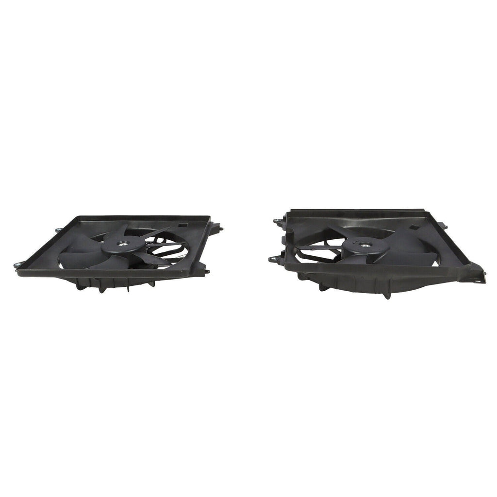 2013-2017 Honda Accord Radiator Cooling Fan Set w/ Blade Motor & Shroud 2Pcs