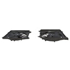 2013-2017 Honda Accord Radiator Cooling Fan Set w/ Blade Motor & Shroud 2Pcs