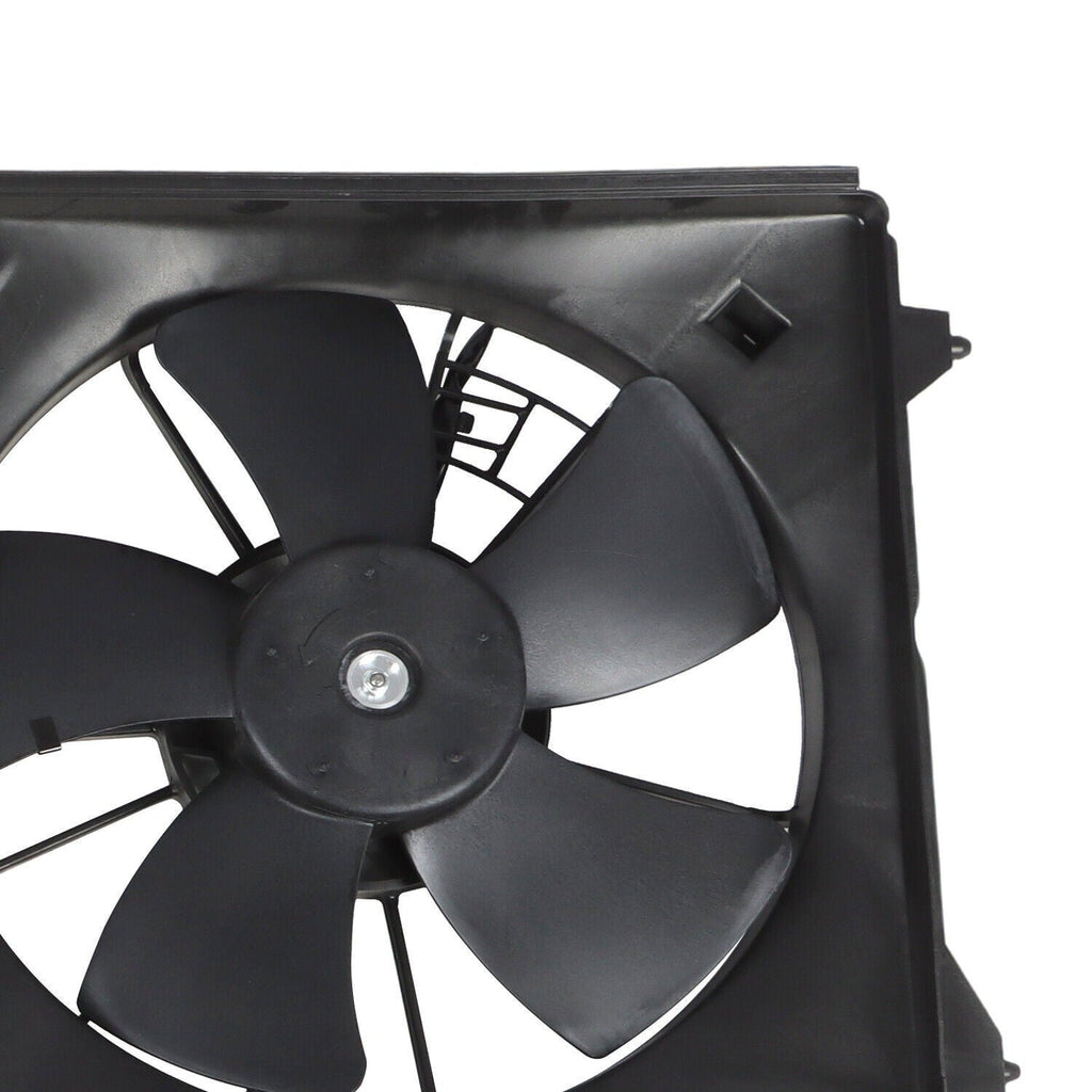 2013-2017 Honda Accord Radiator Cooling Fan Set w/ Blade Motor & Shroud 2Pcs