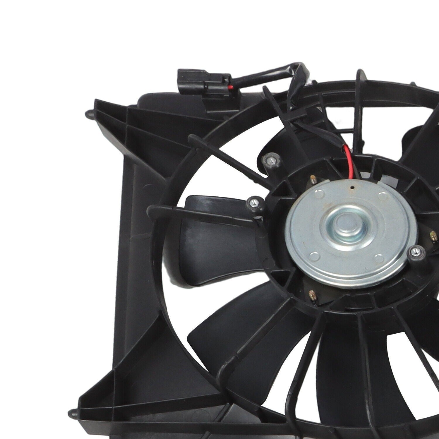 2013-2017 Honda Accord Radiator Cooling Fan Set w/ Blade Motor & Shroud 2Pcs
