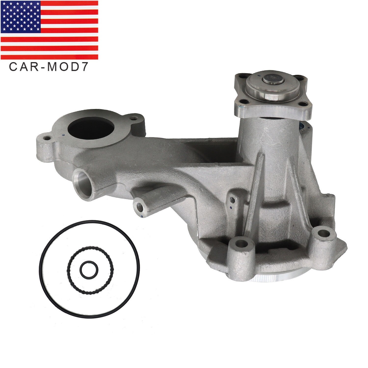 2011-2017 Ford F150 Mustang 5.0L V8 Water Pump PW535 4-Bolt Flange