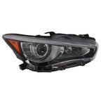 2014-2022 Infiniti Q50 Right LED Headlight Assembly Passenger Side W/O AFS