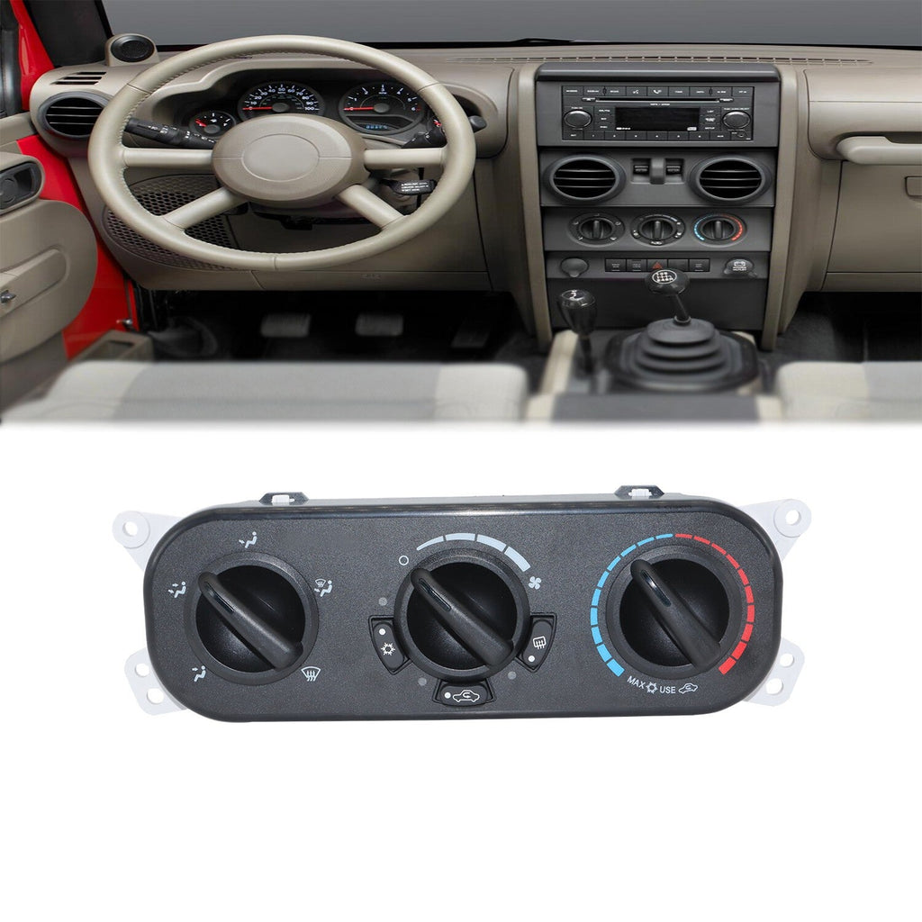 2007-2010 Jeep Wrangler JK V6 3.8L A/C Heater Control Module 55111840AE