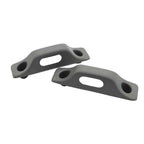 2004-08 Ford F150 Gray Upper Door Striker Inner Trim Cover Pair
