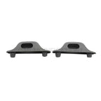 2004-08 Ford F150 Gray Upper Door Striker Inner Trim Cover Pair