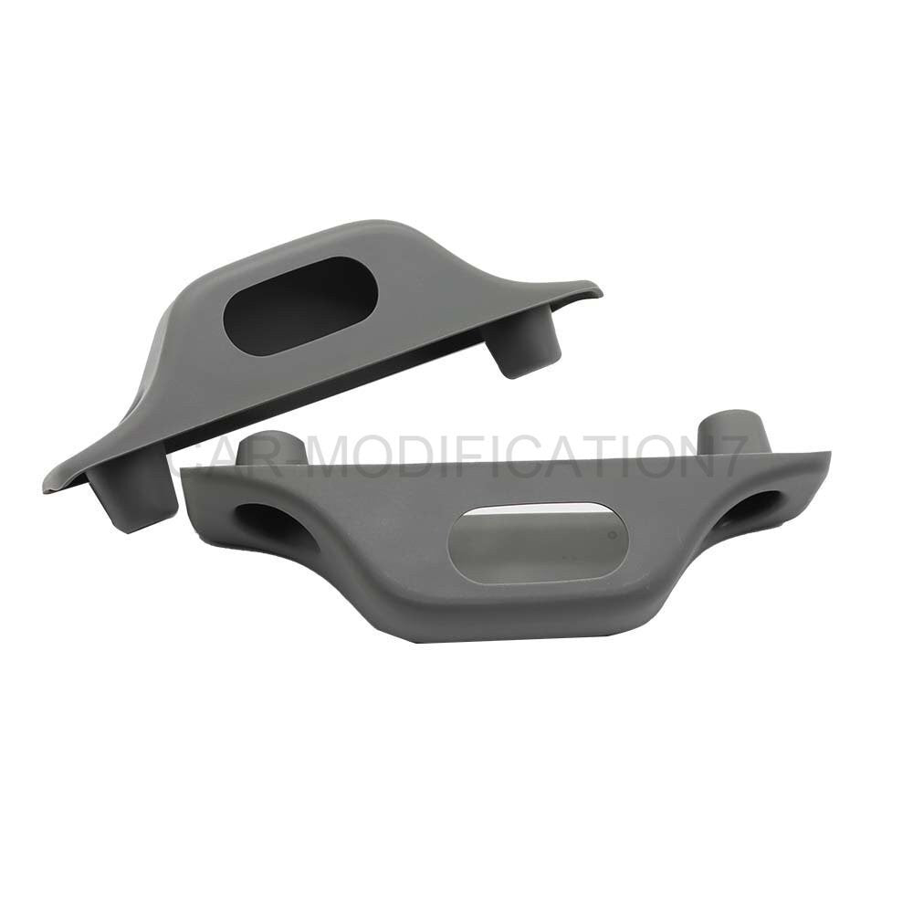 2004-08 Ford F150 Gray Upper Door Striker Inner Trim Cover Pair