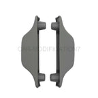 2004-08 Ford F150 Gray Upper Door Striker Inner Trim Cover Pair