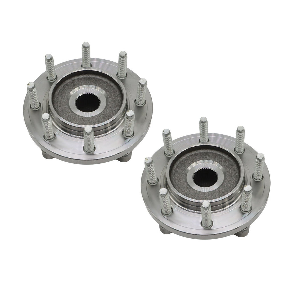 2012-2013 Ram 2500 3500 Front Wheel Bearing Hub Assembly Pair 8 Lug ABS