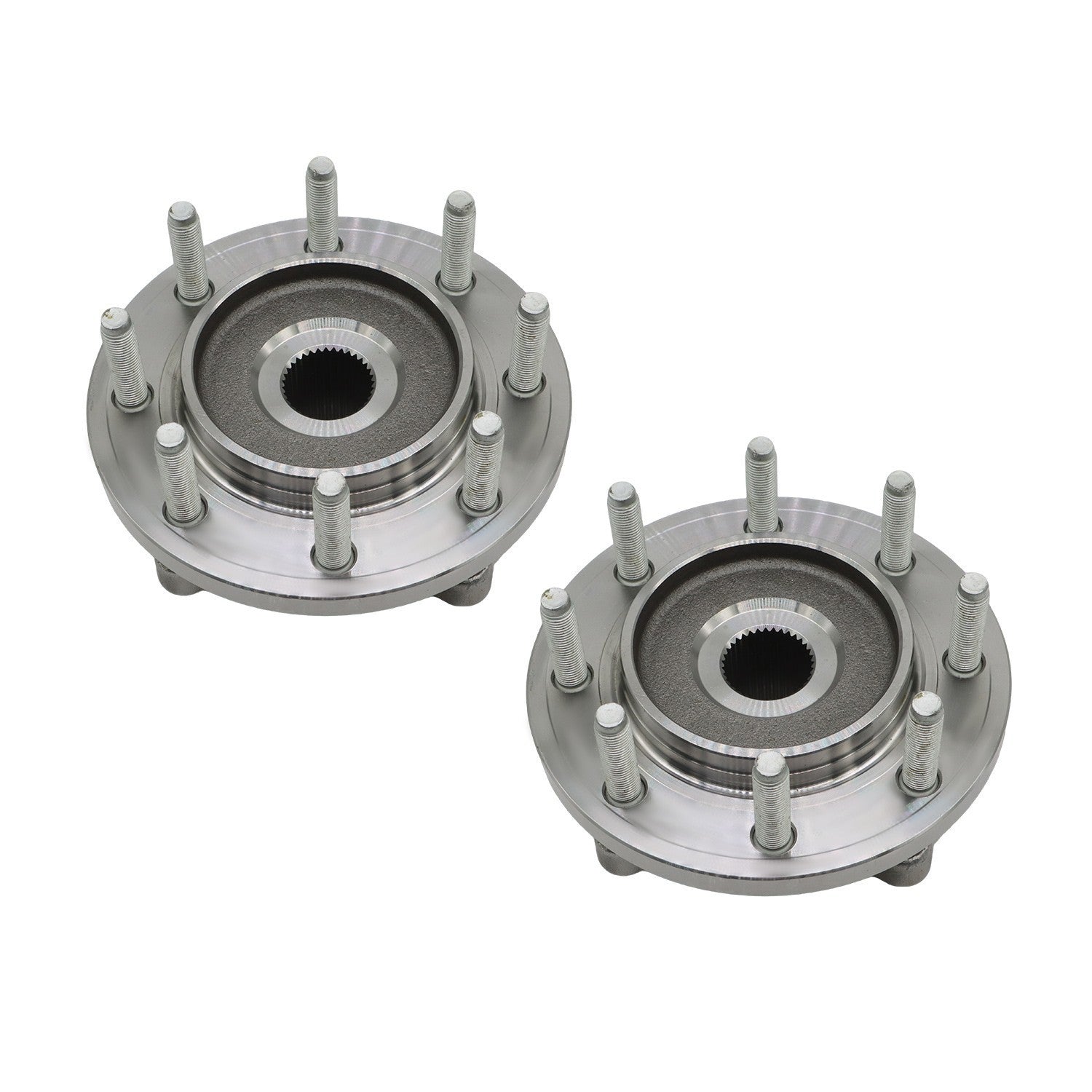 2012-2013 Ram 2500 3500 Front Wheel Bearing Hub Assembly Pair 8 Lug ABS
