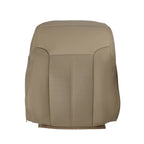 2011-2016 Ford F250 F350 Lariat Tan Leather Driver Seat Cover Top & Bottom