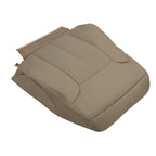 2011-2016 Ford F250 F350 Lariat Tan Leather Driver Seat Cover Top & Bottom