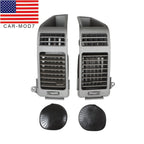 2004-06 Nissan Titan Armada LH RH A/C Dash Air Vent Cover Trim Gray