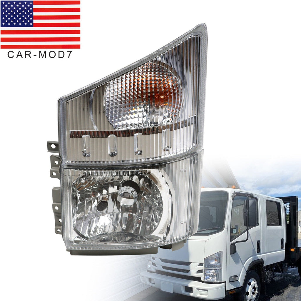 2008-2020 Isuzu NPR NPR-HD NQR NRR Left Driver Side Headlight & Corner Lamp LH