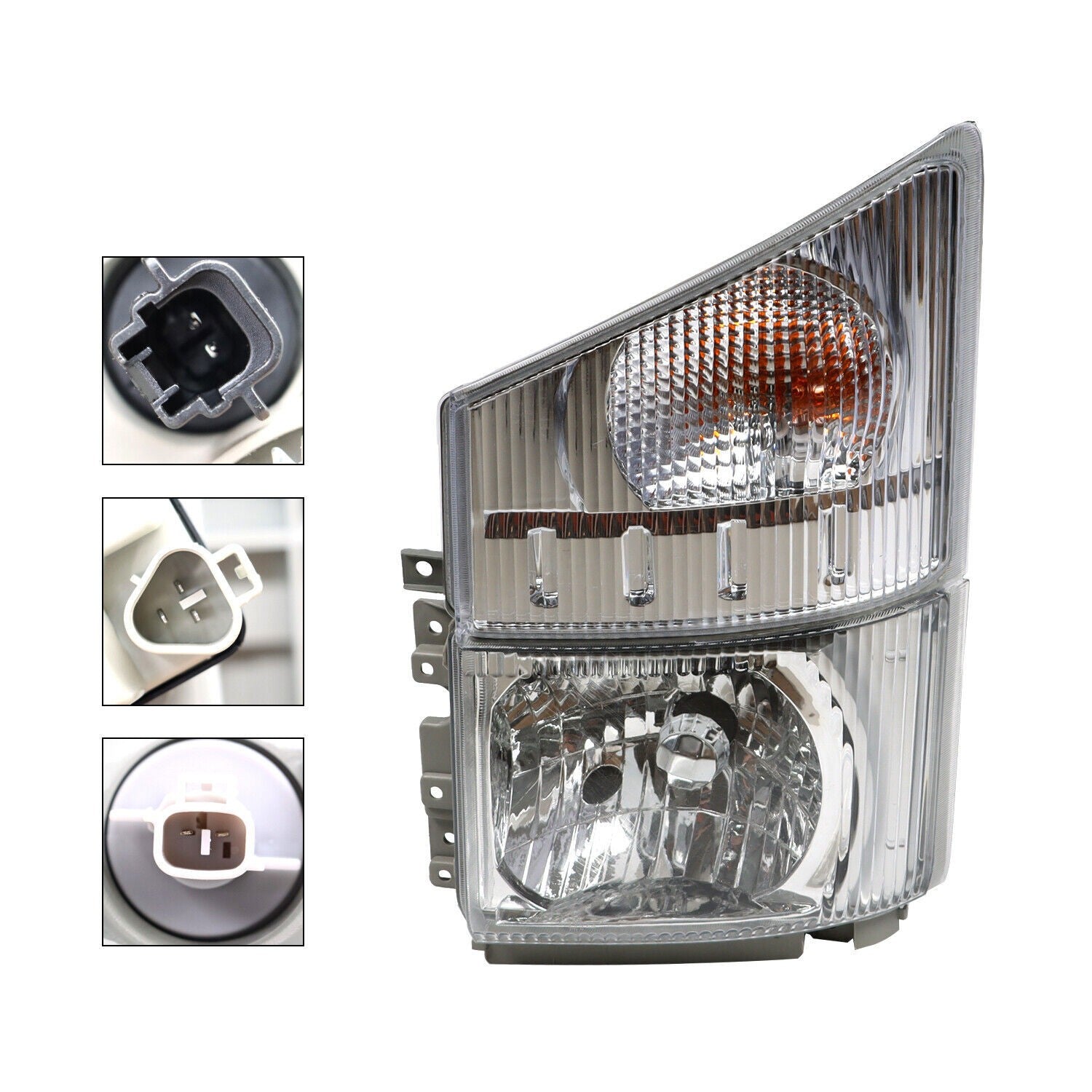 2008-2020 Isuzu NPR NPR-HD NQR NRR Left Driver Side Headlight & Corner Lamp LH