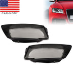 2008-2012 Audi A5 S5 RS5 Headlight Covers Lens Shell Left & Right Set