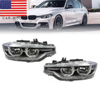 2016-2019 BMW 3 Series F30 F31 LED Headlights LH & RH Non-AFS Pair