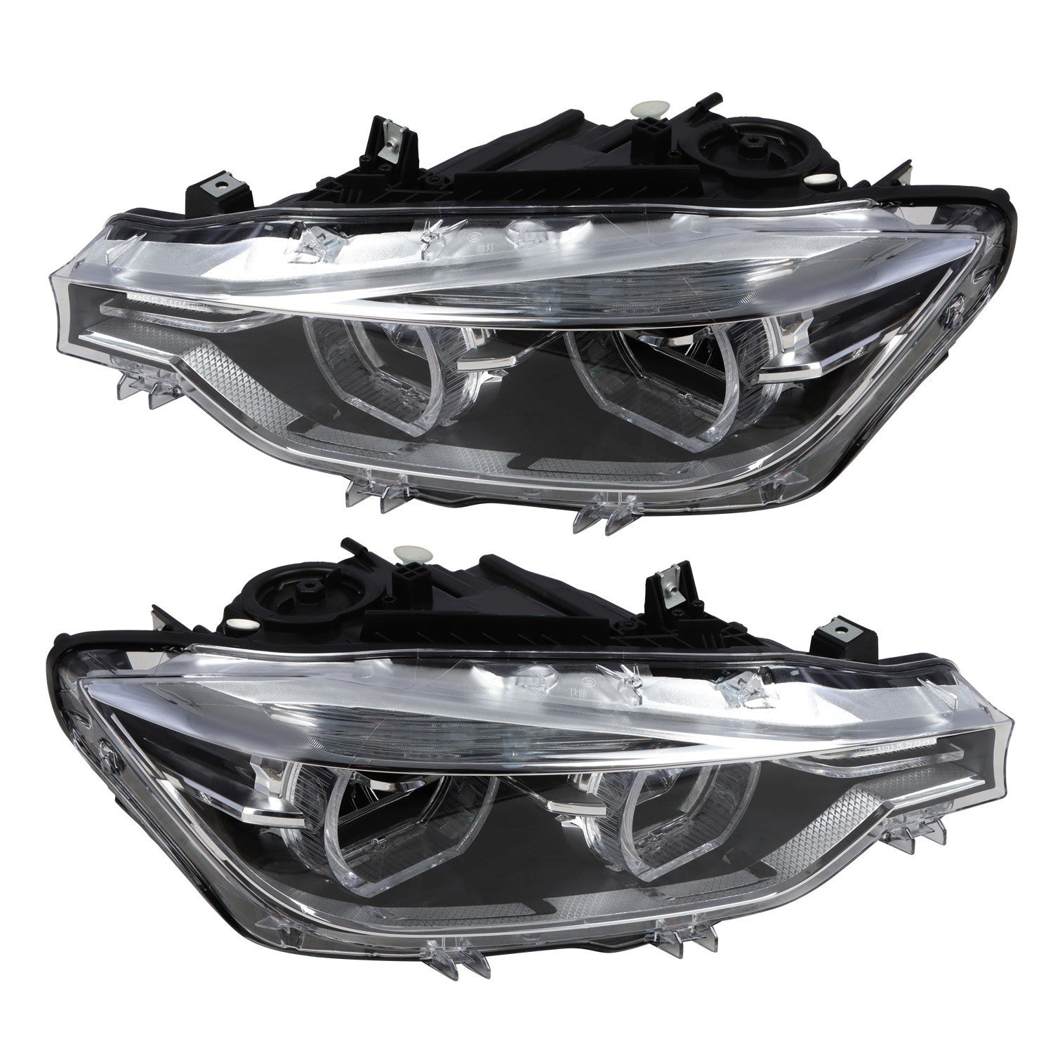 2016-2019 BMW 3 Series F30 F31 LED Headlights LH & RH Non-AFS Pair